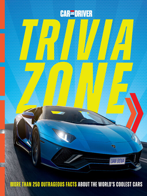 Title details for Car and Driver Trivia Zone by Dan Bova - Available